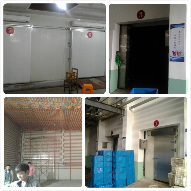 綠安農場冷庫安裝現場
